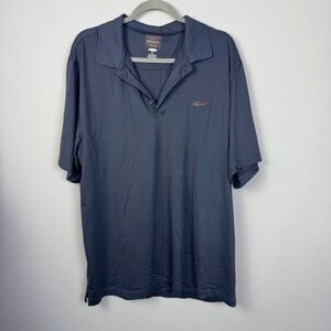 GREG NORMAN X TASSO ELBA | Gray Short Sleeve Polo Shirt Men’s Size X-Large